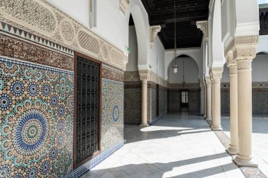 Fransa 'daki Büyük Mosquee de Paris Sarayı.