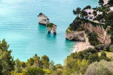 Hiking the famous Nature Trail Mergoli Vignanotica, Gargano Peninsula in Southern Italy