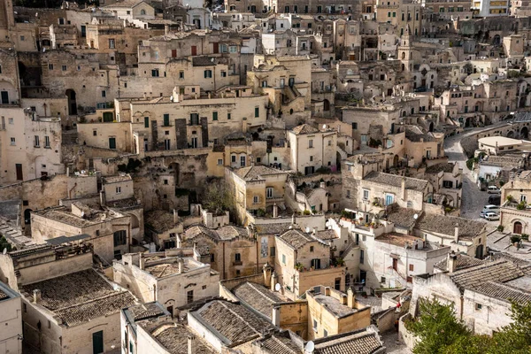 Great View Residential Dwellings Matera Southern Italy — Stock fotografie