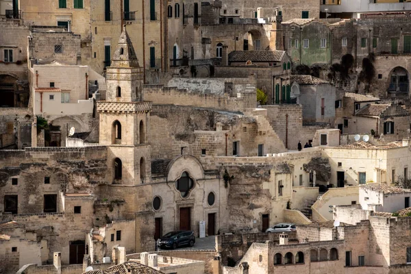 Great View Residential Dwellings Matera Southern Italy — Stock fotografie