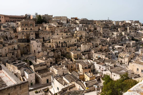 Great View Residential Dwellings Matera Southern Italy — Stock fotografie