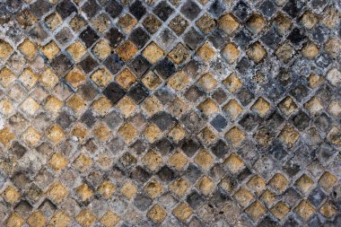 Tipik bir antik Romalı evinin duvarının bileşimi, İtalya