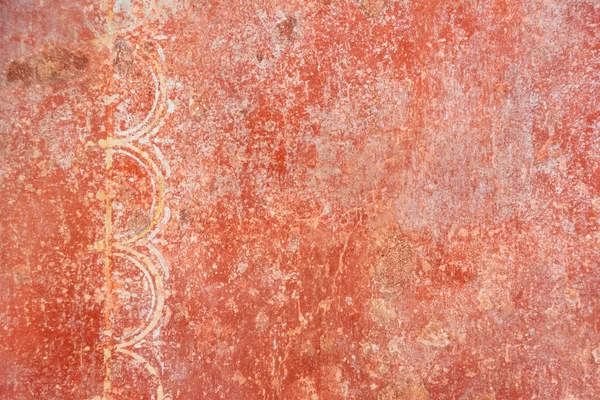 Виготовлення Барвистих Фресок Стародавній Римській Віллі Південна Італія — стокове фото