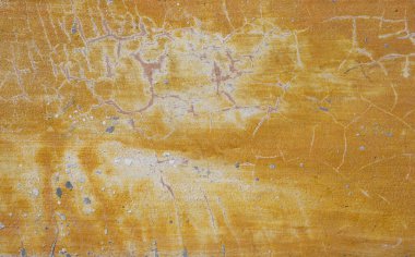 Sıkıntılı sarı beton duvar arka plan dokusu