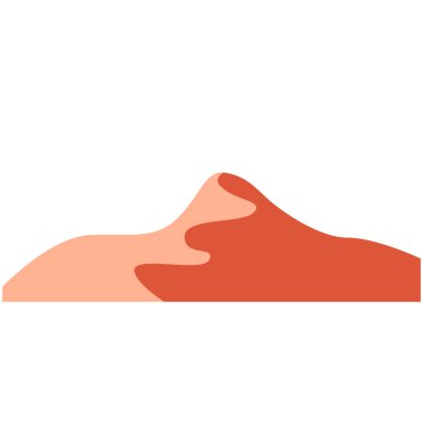 Çöl kumulu, tasarım elemanı, logo