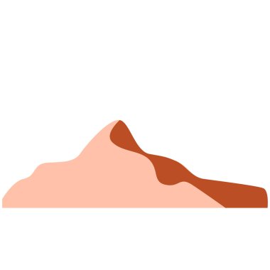 Çöl kumulu, tasarım elemanı, logo