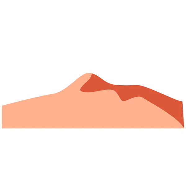 沙漠沙丘 设计元素 — 图库矢量图片