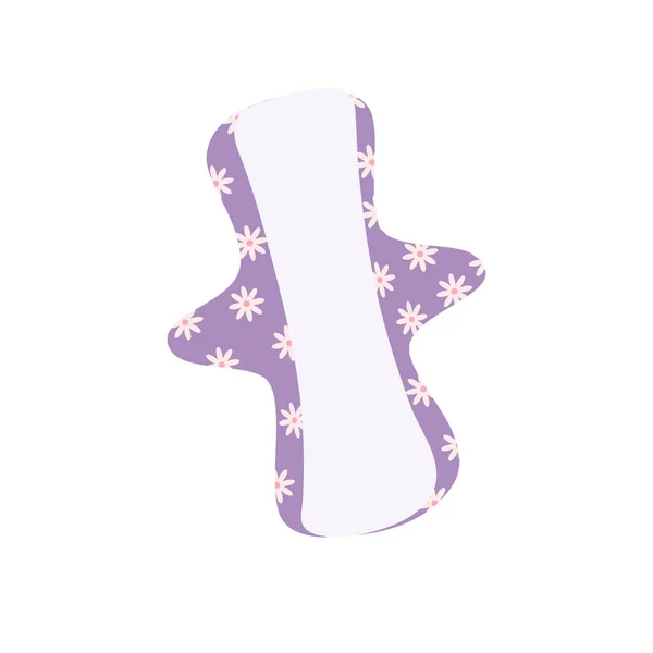 Reusable Menstrual Pad Feminine Hygiene Item — ストックベクタ