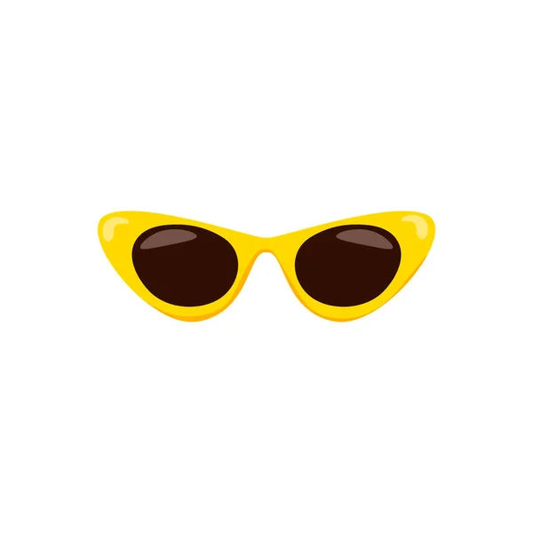 Óculos Sol Para Olhos Gato Ilustração Vetorial Simples Elemento Design Vetores De Stock Royalty-Free