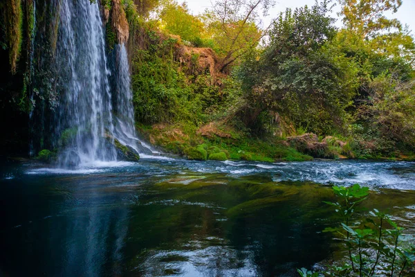 Antalya Turquia Cachoeira Duden Superior Chamado Como Alexander Falls Também — Fotografia de Stock