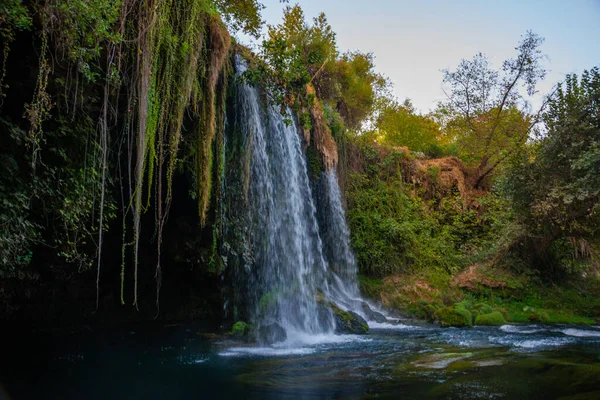 Antalia Turchia Alta Duden Waterfall Chiamato Alexander Falls Pure Dal — Foto Stock