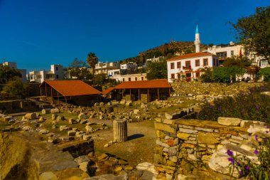 Halikarnasyon, dünyanın en eski yedi harikasından biri ve bugün Türkiye 'nin Bodrum şehrinin bir parçası.