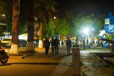 BODRUM, MUGLA, TURKEY Güzel Bodrum Rıhtımı Geceleri