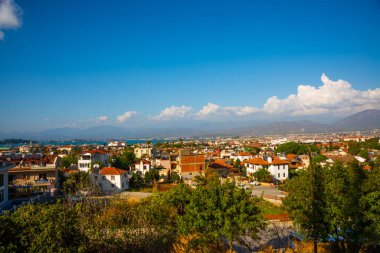 FETHIYE, TURKEY: Türkiye 'nin Fethiye Körfezi' ne havadan bakış
