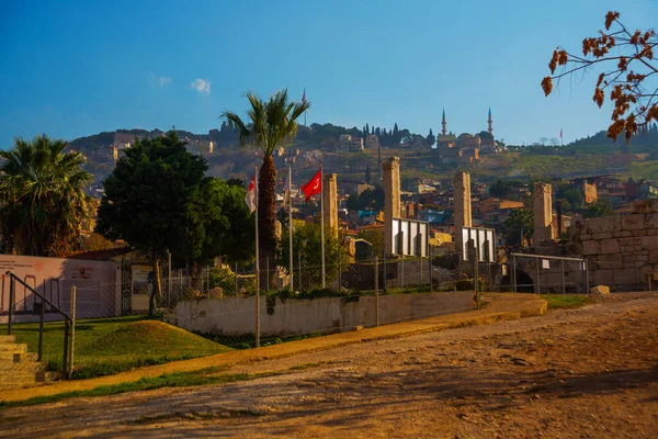 Izmir Türkei Antike Ruinen Der Agora Archäologische Ausgrabungen Izmir Einem — Stockfoto