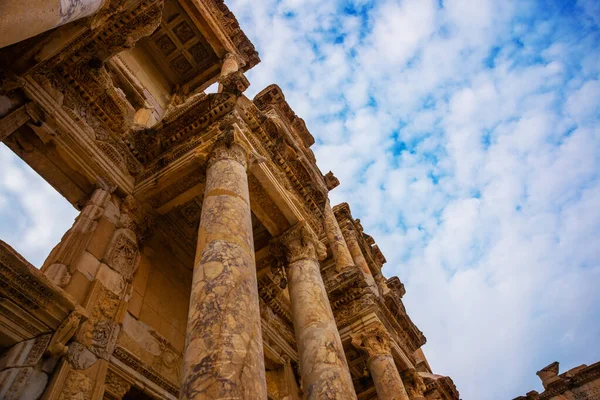 Ephesus Selcuk Izmir Turquie Bibliothèque Celsius Dans Ville Antique Ephèse — Photo