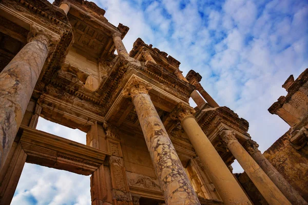 Ephesus Selcuk Izmir Turkey Celsius Library Ancient City Ephesus Most — Fotografia de Stock