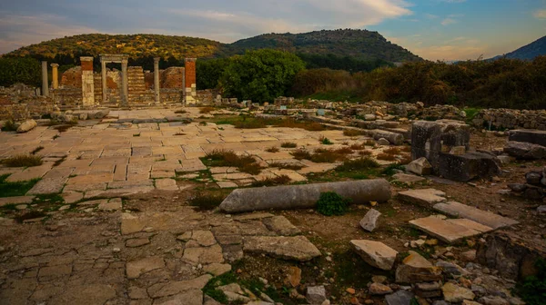 Ephesus Selcuk Izmir Turkey Church Virgin Church Cathedrals Ancient City — Stockfoto