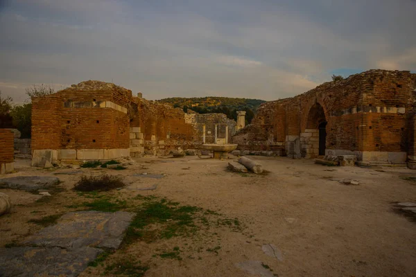Ephesus Selcuk Izmir Turquia Igreja Virgem Igreja Das Catedrais Antiga — Fotografia de Stock