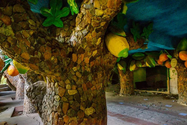 Camyuva Kemer Turkey Trees Lemons Oranges Lobby Main Building Abandoned — Zdjęcie stockowe