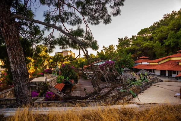 Camyuva Kemer Turkey Abandoned Amusement Park Holiday Area Eco Dream — стоковое фото