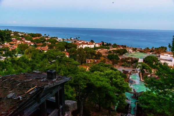 Camyuva Kemer Turkey Abandoned Amusement Park Holiday Area Eco Dream — Fotografia de Stock