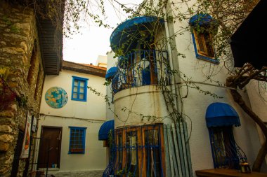 Marmaris, MUGLA, TURKEY: Marmaris 'in tarihi merkezinde eski kasaba bölgesi.