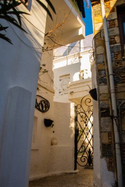 Marmaris, MUGLA, TURKEY: Marmaris 'in tarihi merkezinde eski kasaba bölgesi.