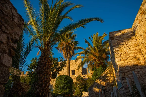 Marmaris Mugla Turkey Old Stone Fortress Marmaris Blue Sky Background — Stock Photo, Image