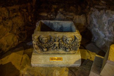 Marmaris, MUGLA, TURKEY: Taş Eserler Salonu Marmaris Kalesi müzelerine.