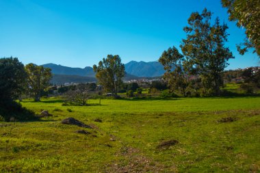 KNIDOS, DATCA, MUGLA, TURKEY: Antik Knidos şehrinin bulunduğu manzara.