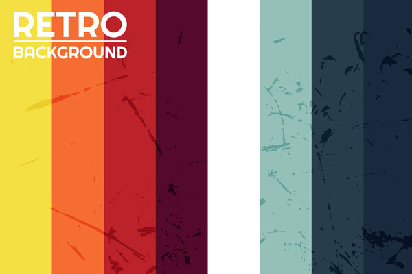 Vintage retro wallpaper, banner, illustration in the style of the 80s, 90s. Grunge texture, neon, glow, geometric shapes. Pink purple. 