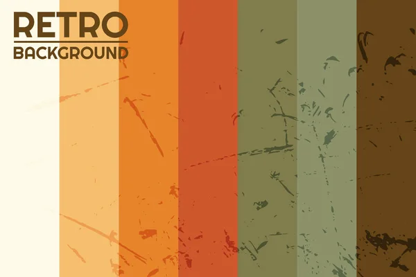 Vintage Retro Tapéta Banner Illusztráció Stílus Években Grunge Textúra Neon — Stock Vector