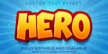 Çizgi film boom metin efekti, düzenlenebilir çizgi roman ve komik metin biçimi