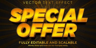 Flash Satış metin efekti, düzenlenebilir indirim ve metin biçimi