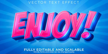 Çizgi film metin efektinin, düzenlenebilir komedyenin ve komik metin stilinin tadını çıkar