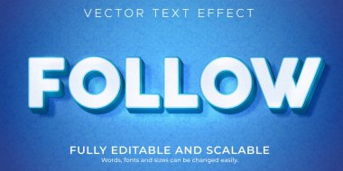 Twitter sosyal medya metin efektini, düzenlenebilir iş ve pazarlama metin tarzını takip ediyor