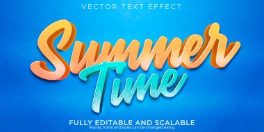 Düzenlenebilir metin efekti, yaz zamanı metin biçimi