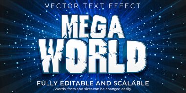 Çizgi film metin efekti, komik düzenlenebilir metin biçimi