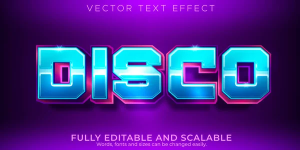 Efecto Texto Esport Juego Editable Estilo Texto Neón — Archivo Imágenes Vectoriales