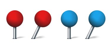 3D harita iğnesi. Harita konum kodu. Haritadaki yön göstergesi. Beyaz arkaplanda vektör ortamı izole edildi.