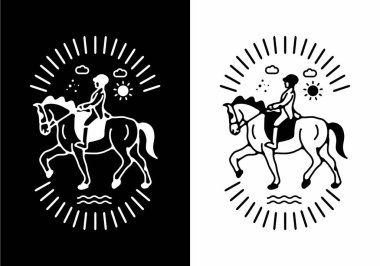 At biniciliği tasarımı çizgisi