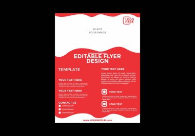 Profesyonel ve renkli broşür tasarımı kavramı