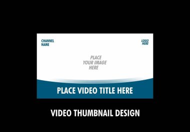 Renkli ve benzersiz küçük resim tasarımı