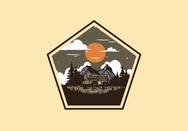 İniş kartı çizim tasarımı