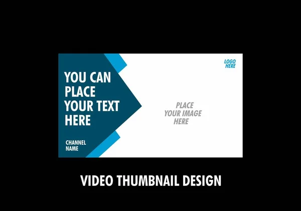 Grafica Unica Colorata Del Design Delle Miniature Video — Vettoriale Stock