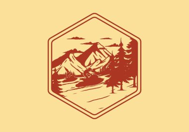 Kar jet ski çizimi grafik tasarımı