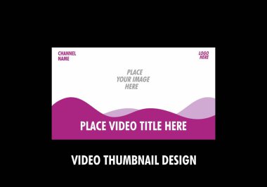 Modern ve renkli küçük resim tasarımı