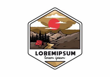 Nehir kıyısında kamp yapmak