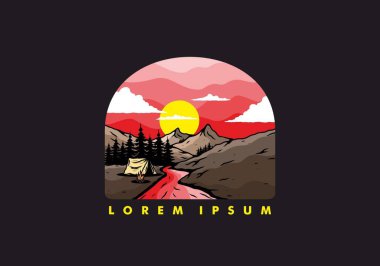 Nehir kıyısında kamp yapmak